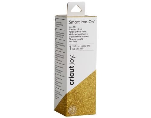 Cricut Aufbügelfolie Joy glitzer gold 13.9 cm x 48.2 cm