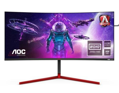 AOC 35 AG353UCG, Curved, 21:9, 3440x1440 HDMI, DP, USB, 200Hz, G-Sync