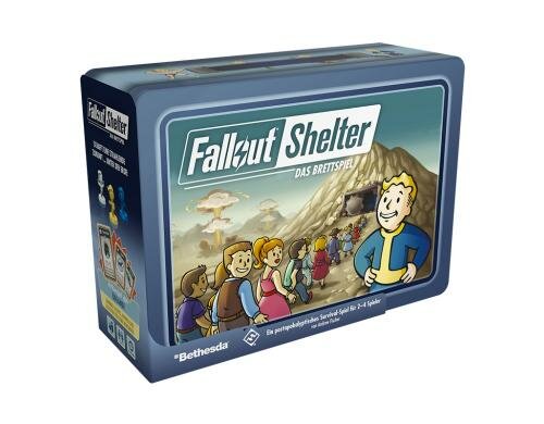 Fallout Shelter: Das Brettspiel Alter:  14+, Spieler: 2-4