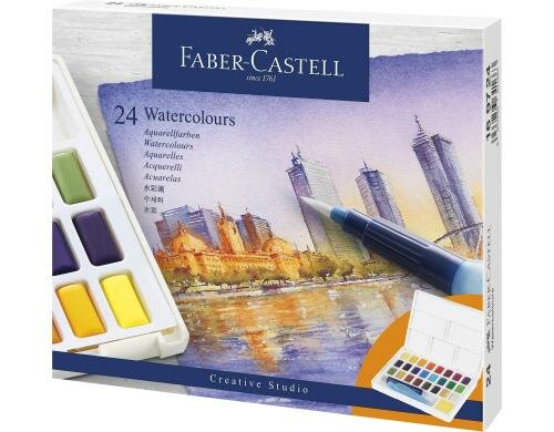 Faber-Castell Aquarellfarben 24er Etui