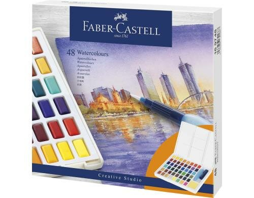 Faber-Castell Aquarellfarben 48er Etui
