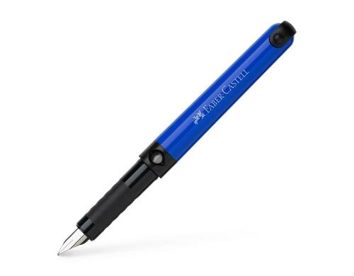 Faber-Castell Füllhalter Fresh blau Für Rechts- und Linkshänder, Primarschule