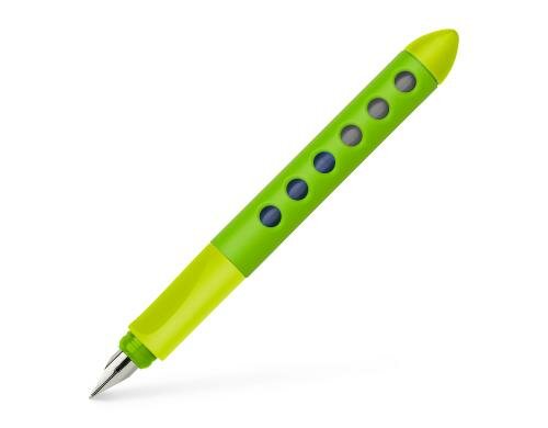 Faber-Castell Füllhalter Scribolino grün Für Rechtshänder, Primarschule