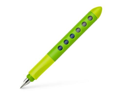 Faber-Castell Füllhalter Scribolino grün Für Linkshänder, Primarschule