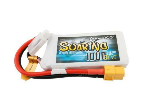 Gens LiPo-Akku 7.4V 1000mAh 30C 2S1P 69.5x34x11 mm 63g XT60