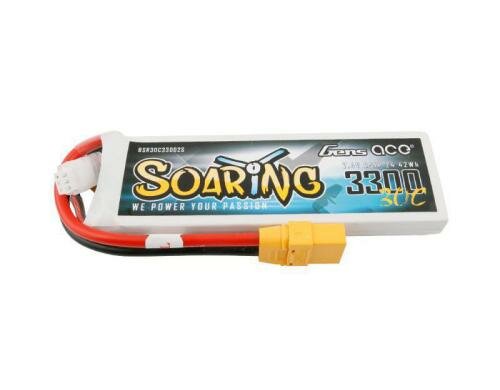 Gens LiPo-Akku 7.4V 3300mAh 30C 2S1P 132.5x42x13.5 mm 186g XT90
