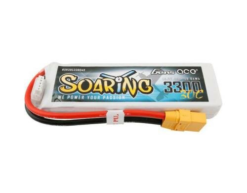 Gens LiPo-Akku 14.8V 3300mAh 30C 4S1P 137x42.5x26 mm 328g XT90