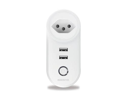 MARMITEK Smart me Zwschenstecker mit USB WiFi 2.4 GHz