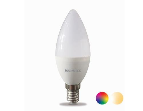MARMITEK Smart me LED Leuchtmittel E14, 4.5W, 380lm, 2700K, RGB