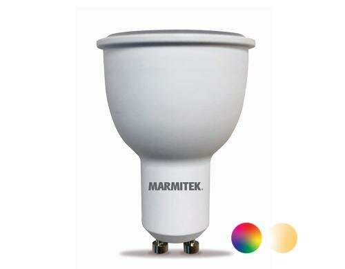MARMITEK Smart me LED Leuchtmittel GU10, 4.5W, 380lm, 2700K, RGB