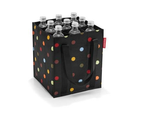 Reisenthel Flaschentasche bottlebag dots, für 9 Flaschen (max. 0.75 l)
