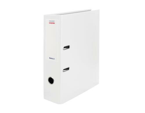 Biella Bundesordner 8 cm weiss 1 Stück, Strong Mechanik