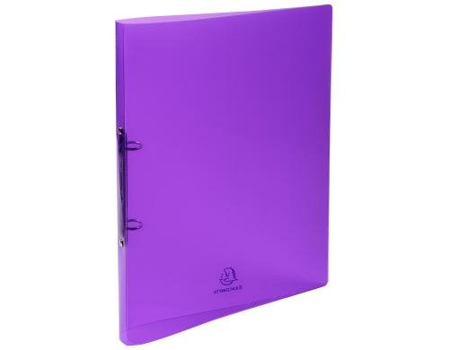 Biella Ringhefter A4 2 cm lila transparent, Ring-Kombimechanik