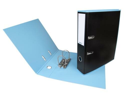 Biella Black Office Ordner PP 7 cm hellblau