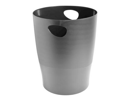 Biella Papierkorb ECO 15 Liter Bauer Engel Zertifikat, schwarz