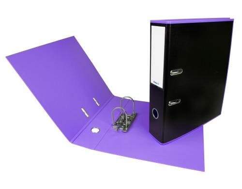 Biella Black Office Ordner PP 7 cm violett