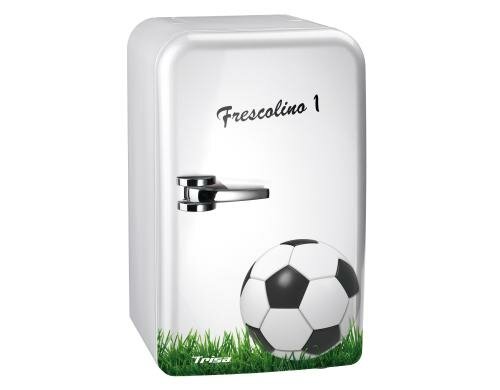 Trisa Kühlschrank Frescolino Fussball A+, silber, 17l, 12V-DC, 230V-AC