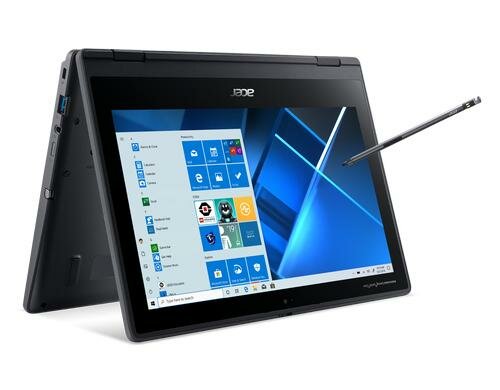 Acer TM SPIN B311R-31, Pentium N5030,W10-H 11.6 FHD Touch, 4GB, 128GB SSD