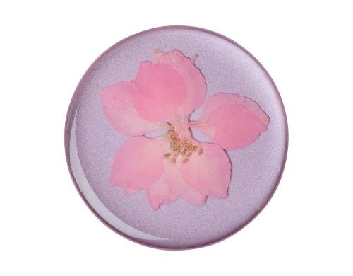 PopSockets Pressed Flower Delphinium Pink Finger Griff Halterung