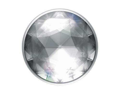 PopSockets Disco Crystal Silver Finger Griff Halterung