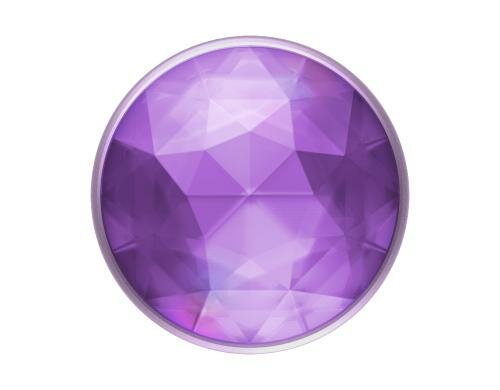 PopSockets Disco Crystal Orchid Finger Griff Halterung