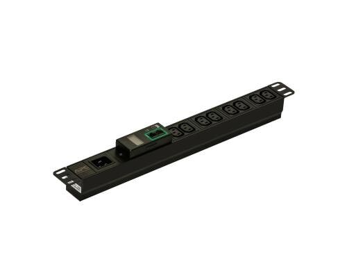 APC Steckdosenleiste Easy PDU EPDU1016M 1U, 16A, 230V, 8*C13, metered