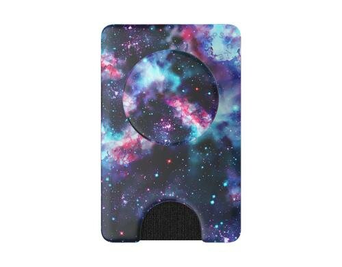 PopSockets PopWallet + Galactic Nebula Finger Griff Halterung