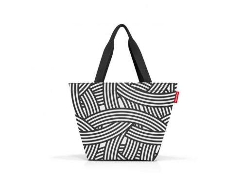 Reisenthel Einkaufstasche Shopper M 15 l zebra, 51 x 30.5 x 26 cm