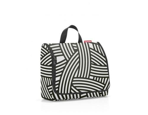 Reisenthel Kosmetiktasche toiletbag XL zebra, 28 x 25 x 10 cm