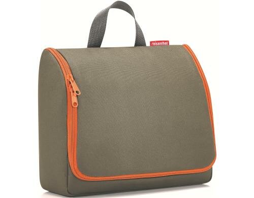 Reisenthel Kosmetiktasche toiletbag XL olive green, 28 x 25 x 10 cm