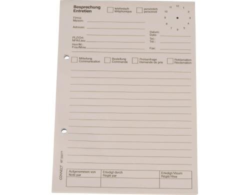 Connect Telefonblock A5 weiss 80 Blatt, 10er Pack