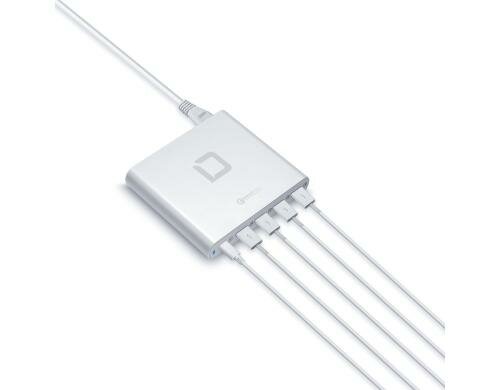 Dicota Univ Notebook Charger USB-C 80Watt, weiss