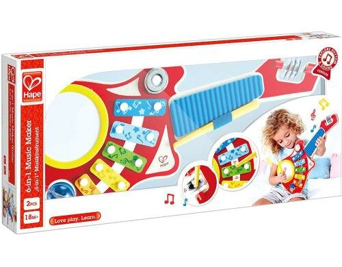 Hape Musikinstrument 6-in-1 Alter: 18M+