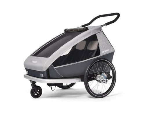 CROOZER Kid Keeke 2 Stone grey (Bike+Buggy)