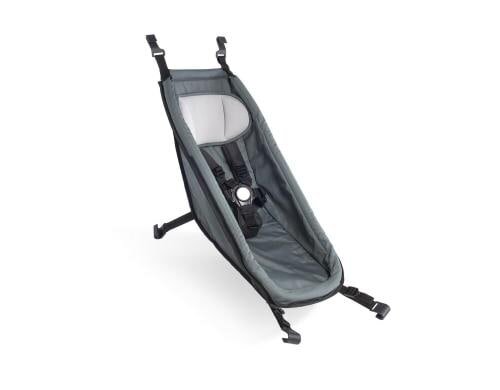 CROOZER Babysitz für ALLE Croozer Kinderanhänger ab 2014 / Graphite blue