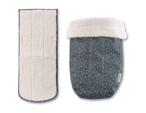 CROOZER Winter-Set (Fusssack m. Sitzauflage zu Croozer Babysitz (Art.Nr. 971143)