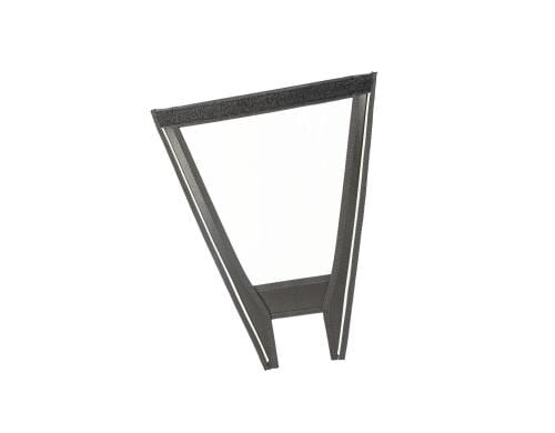 CROOZER Belüftungseinsatz zu ALLEN Croozer Zweiplätzer Kinderanhänger ab 2019