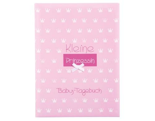 Goldbuch Babytagebuch Prinzessin Grösse: 21x28 cm, 44 Seiten, rosa