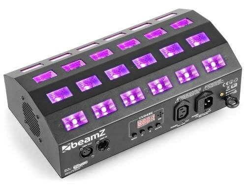 BeamZ BUV463 Flood UV, 24x 3W, DMX