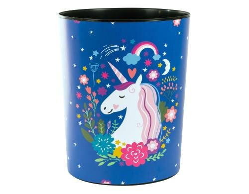 Goldbuch Papierkorb Einhornglück Grösse: 30x24cm, Fassungsvolumen 10 Liter