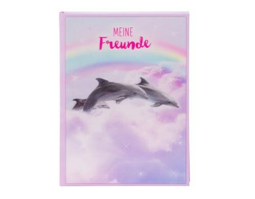 Goldbuch Freundebuch Delfine 1 Stück, Grösse: A5, 88 Blatt
