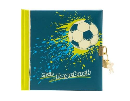 Goldbuch Tagebuch Kicker Grösse: 16.5x16.5, 96 Seiten