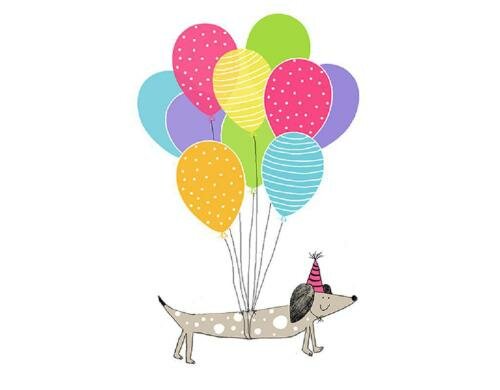 B+C Servietten Flying Waldi 33x33 cm, 20 Stück