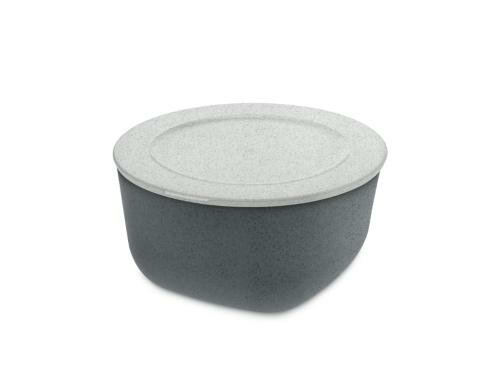 Koziol Vorratsdose Connect 2l Grösse 21x20.5x10.5cm, organic dunkelgrau