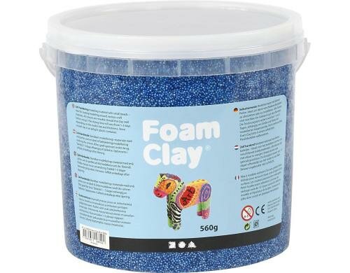 Creativ Company Foam Clay Grosspackung 560 g, blau