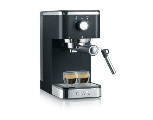 Graef Espressomaschine Salita ES 402 Edelstahl, nur 14cm breit