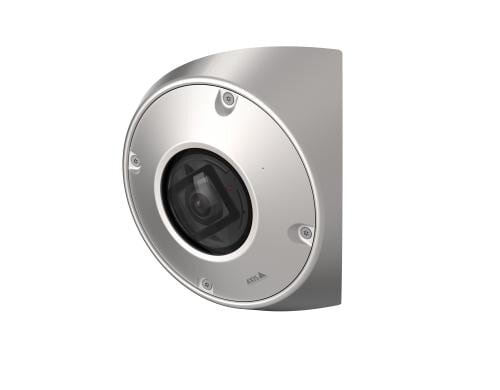 AXIS Netzwerkkamera Q9216-SLV Edelstahl Indoor, 4MP, IK10+, 940nm, Audio