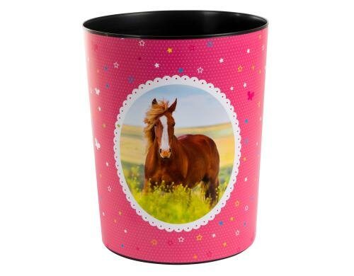 Goldbuch Papierkorb Pferdeliebe Grösse: 30x24cm, Fassungsvolumen 10 Liter