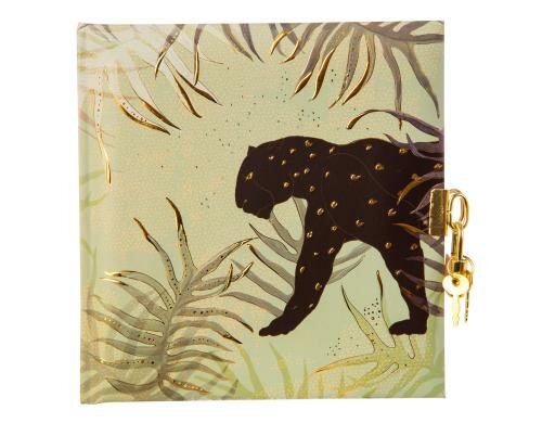 Goldbuch Tagebuch Panther Grösse: 16.5x16.5, 96 Seiten