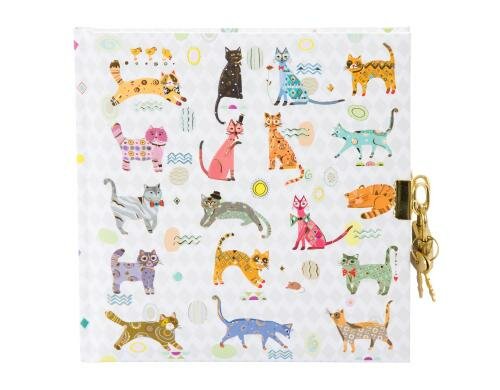Goldbuch Tagebuch Cats Grösse: 16.5x16.5, 96 Seiten